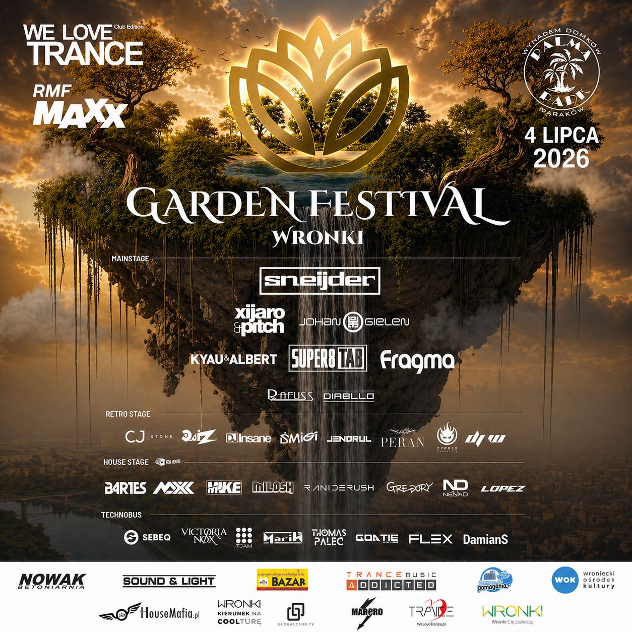 Garden Festival Wronki — 4 lipca 2026